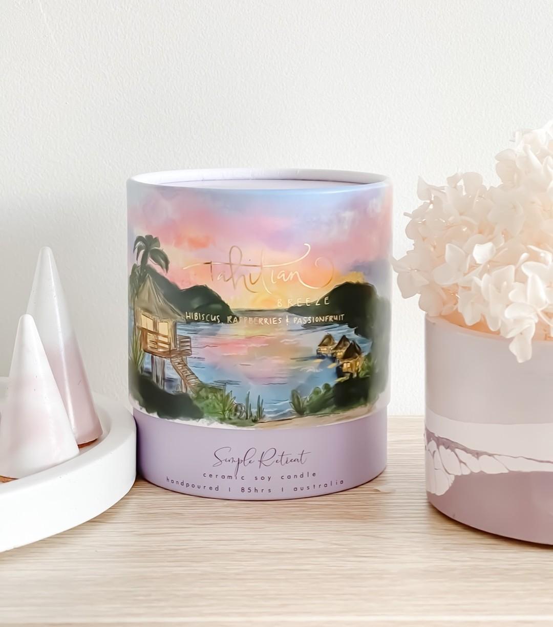 Large Jar | Tahitian Breeze – Hibiscus, Raspberries & Passionfruit