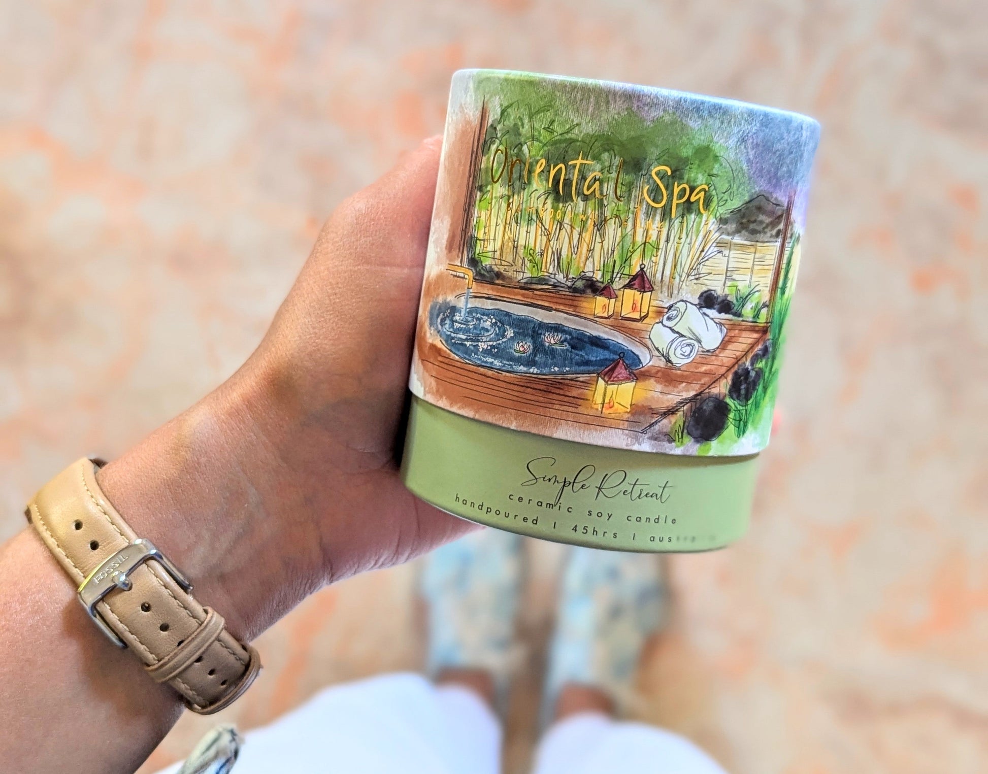 Large Jar | Oriental Spa – Bamboo & White Lily