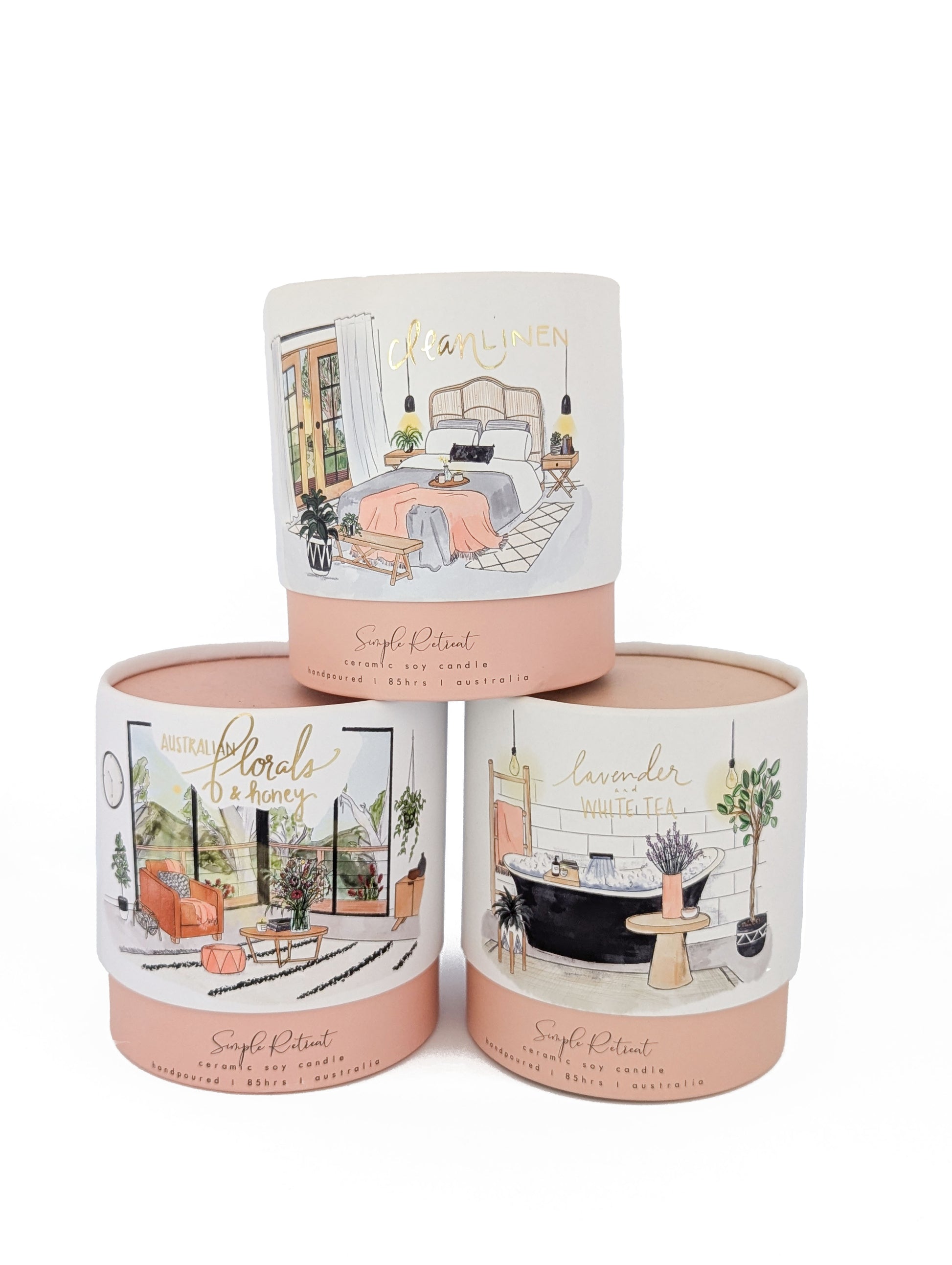 Everyday Collection x 3 Large Candles