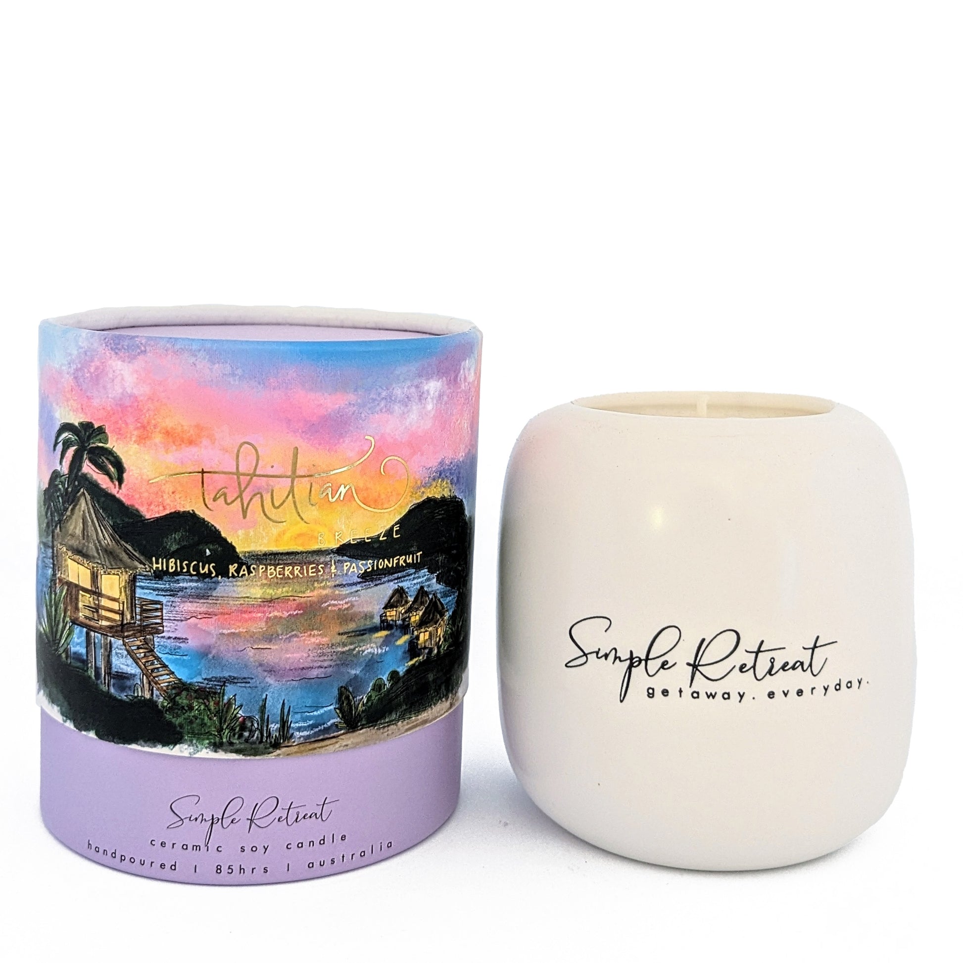 Large Jar | Tahitian Breeze – Hibiscus, Raspberries & Passionfruit