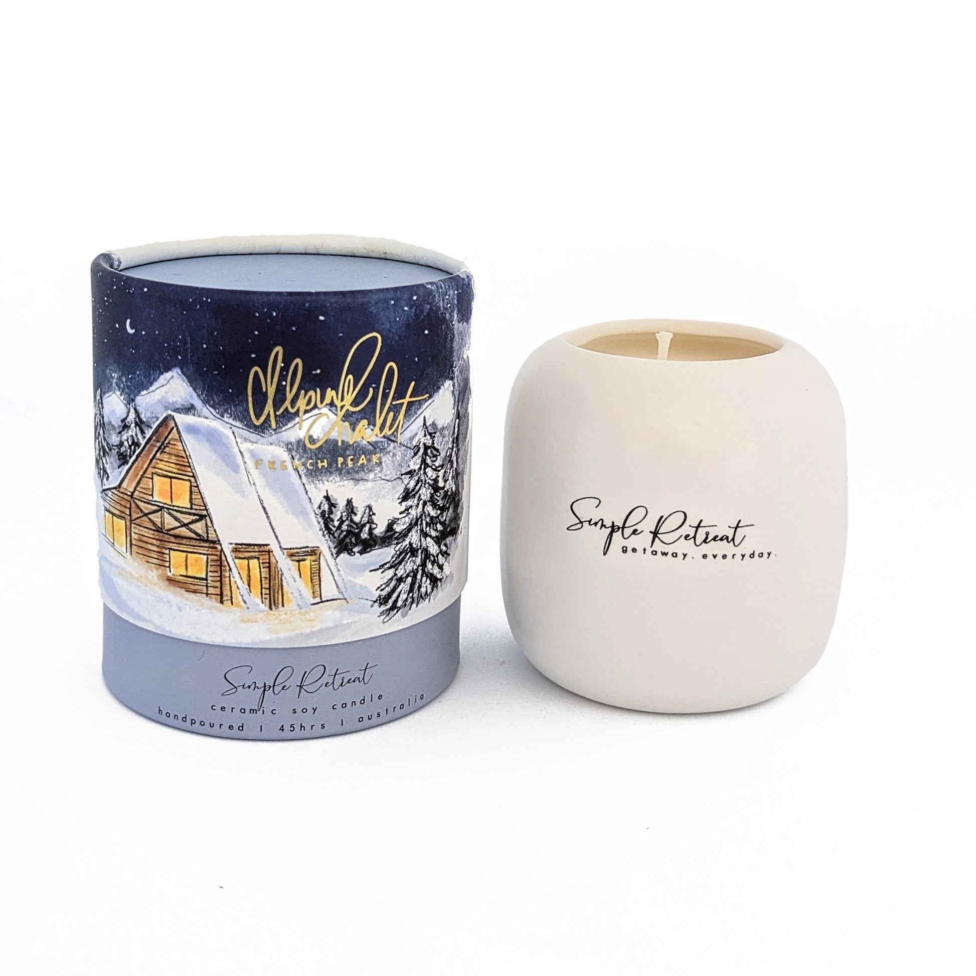 Medium Gift Box | Alpine Chalet - French Pear