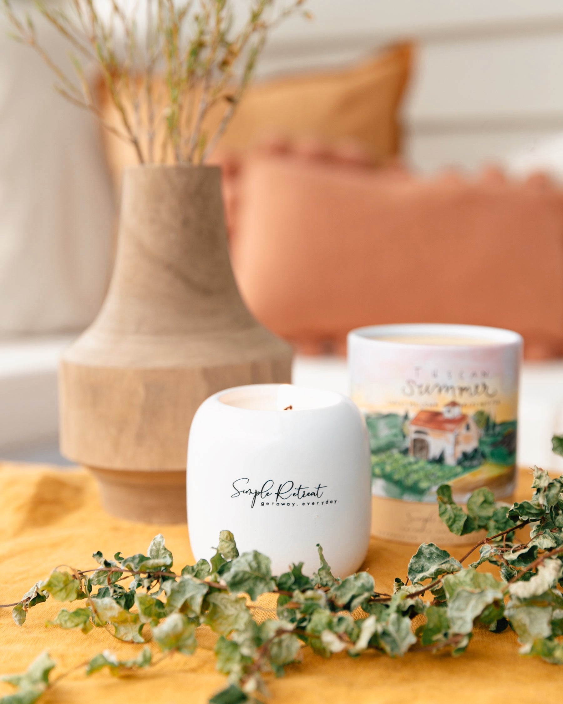 Large Jar | Tuscan Summer – Sweet Melon & Ripened Fig