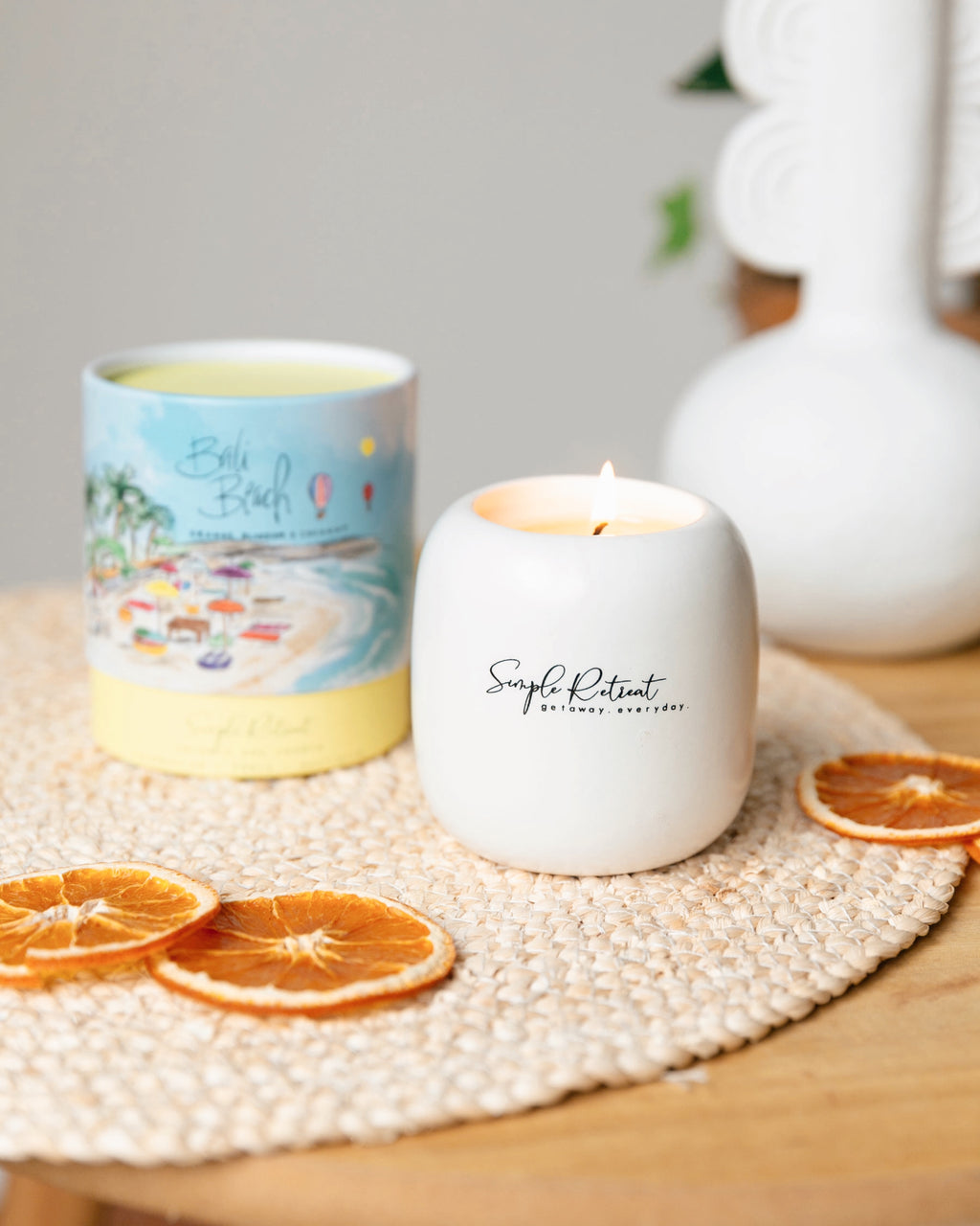 Medium Gift Box | Bali Beach - Orange Blossom & Coconut