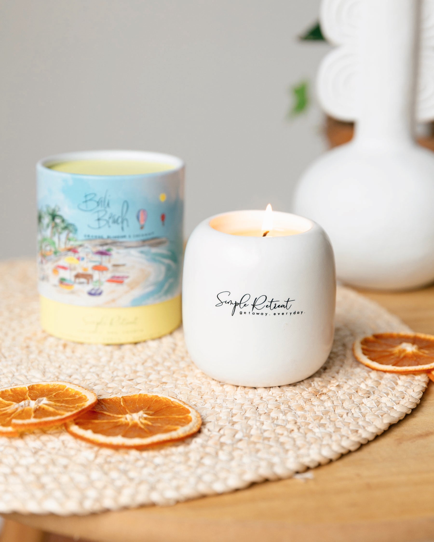 Medium Gift Box | Bali Beach - Orange Blossom & Coconut