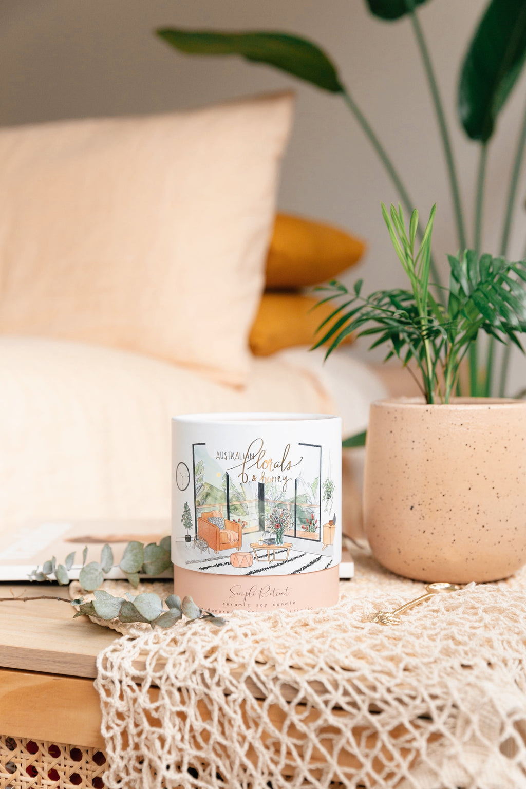 Medium Jar | Lounge Room - Australian Florals and Honey