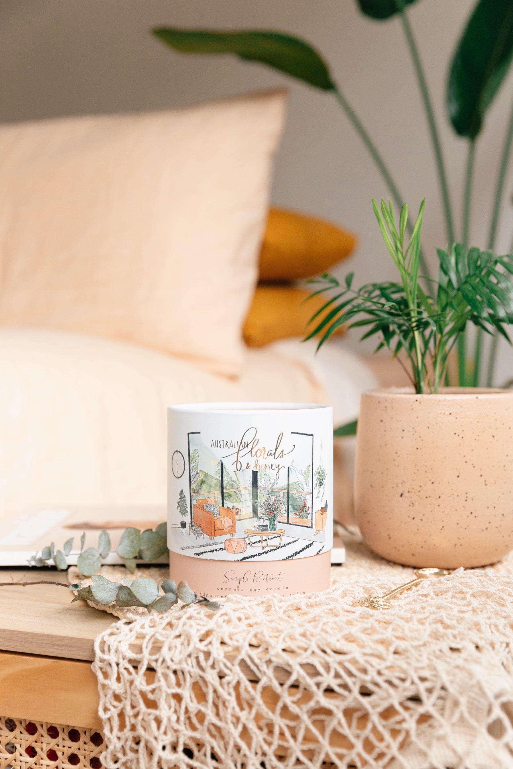 Medium Jar | Lounge Room - Australian Florals and Honey