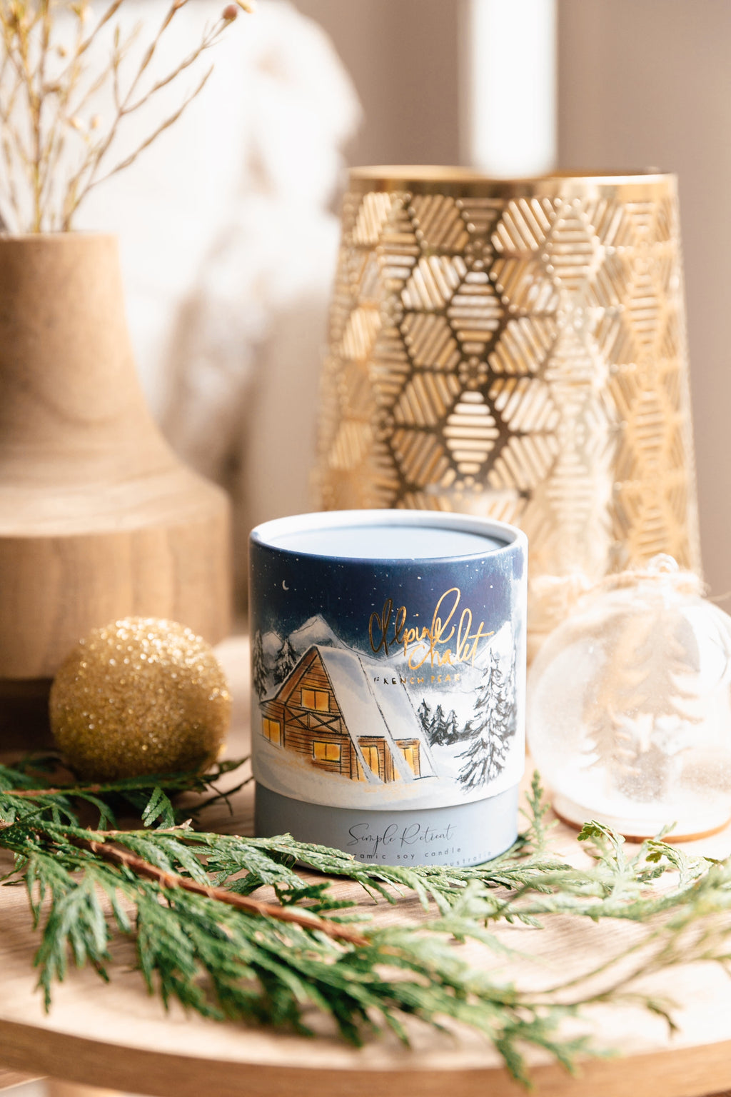 Medium Candle | Alpine Chalet - French Pear