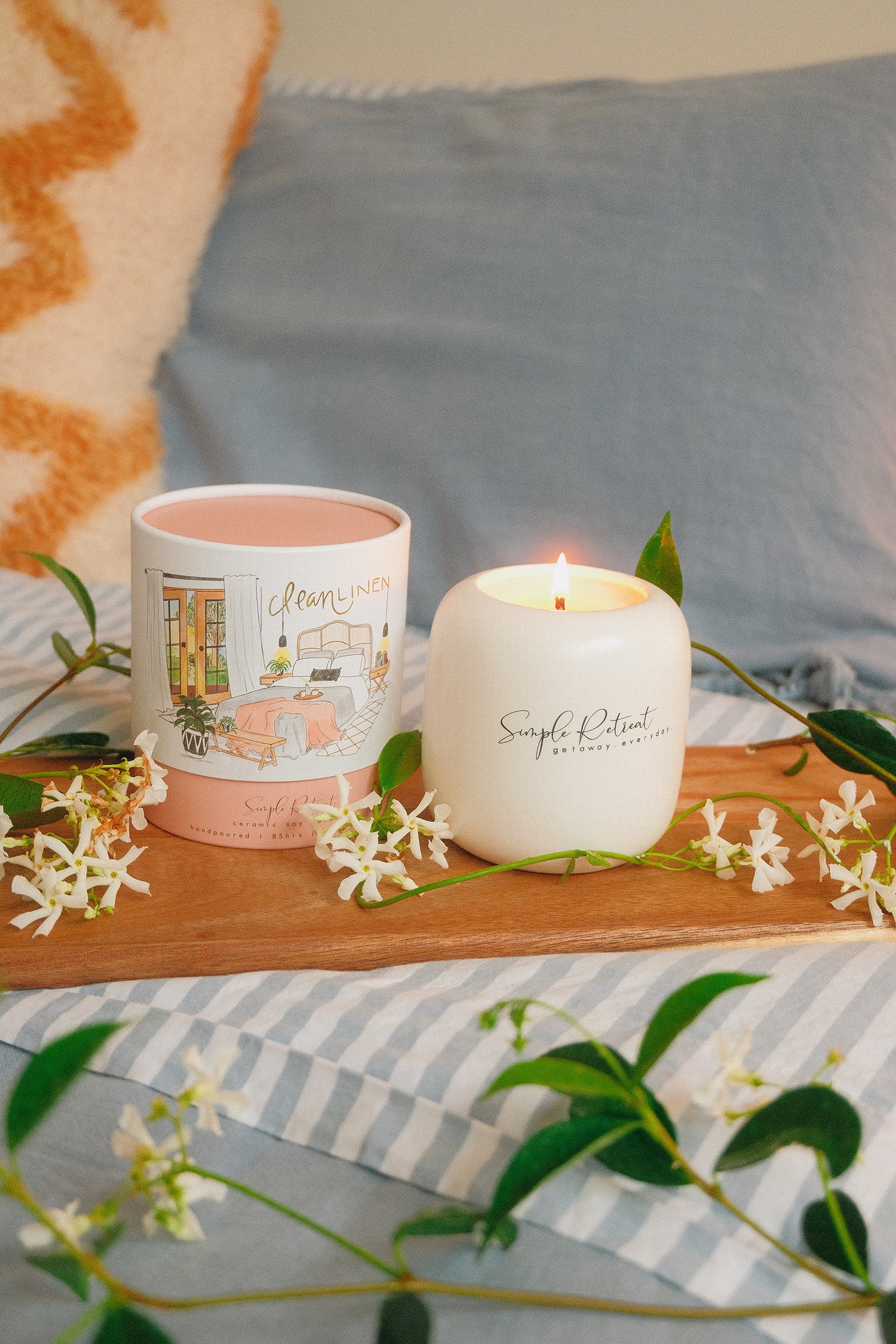 Large Jar | Clean Linen