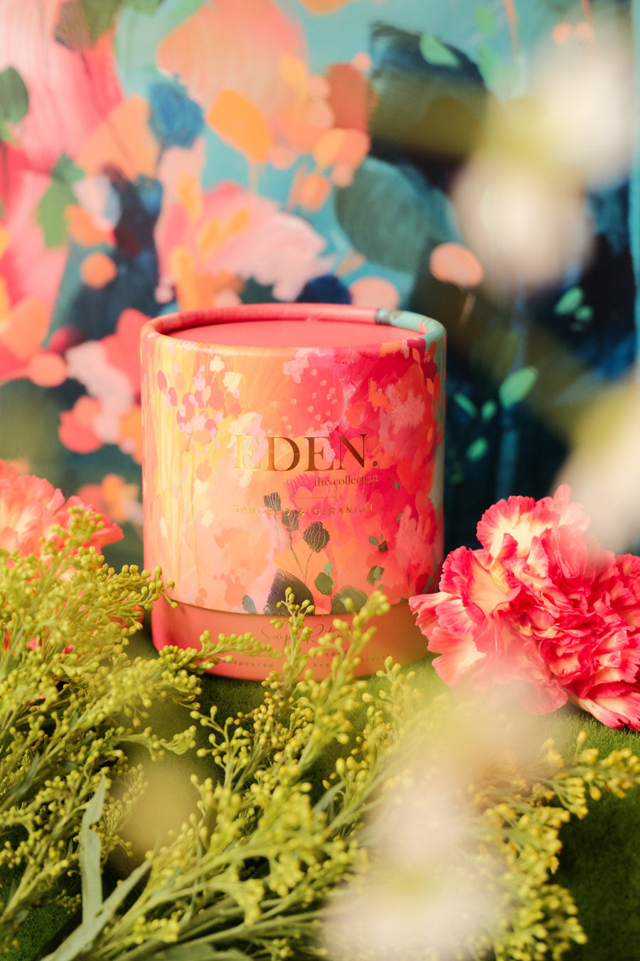 Medium Candle | Tangelo & Geranium