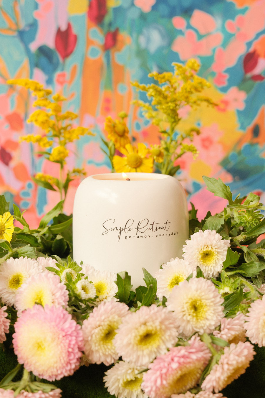 Medium Candle | White Peach & Seabreeze