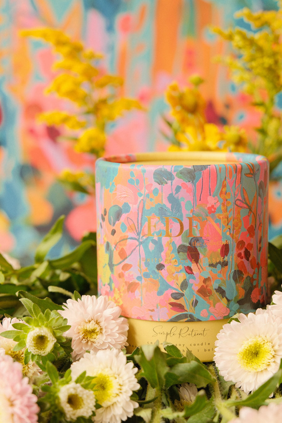 Medium Candle | White Peach & Seabreeze