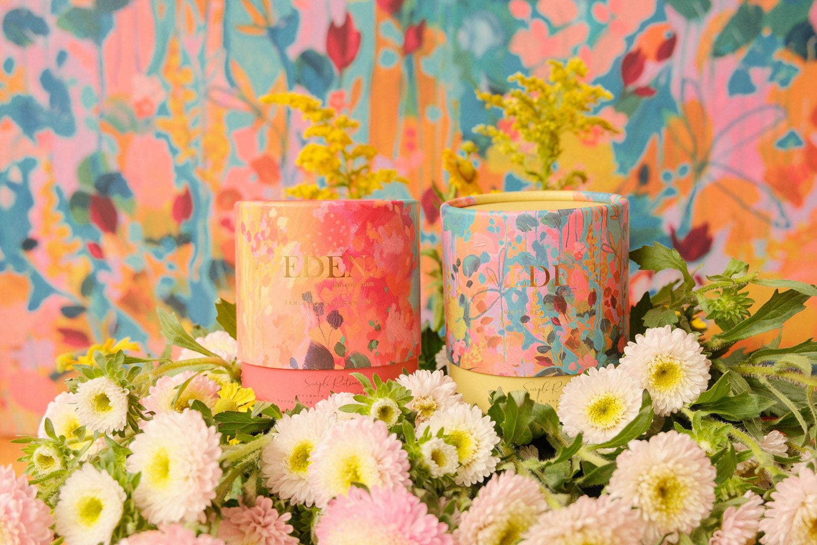 Large Candle | White Peach a& Seabreeze