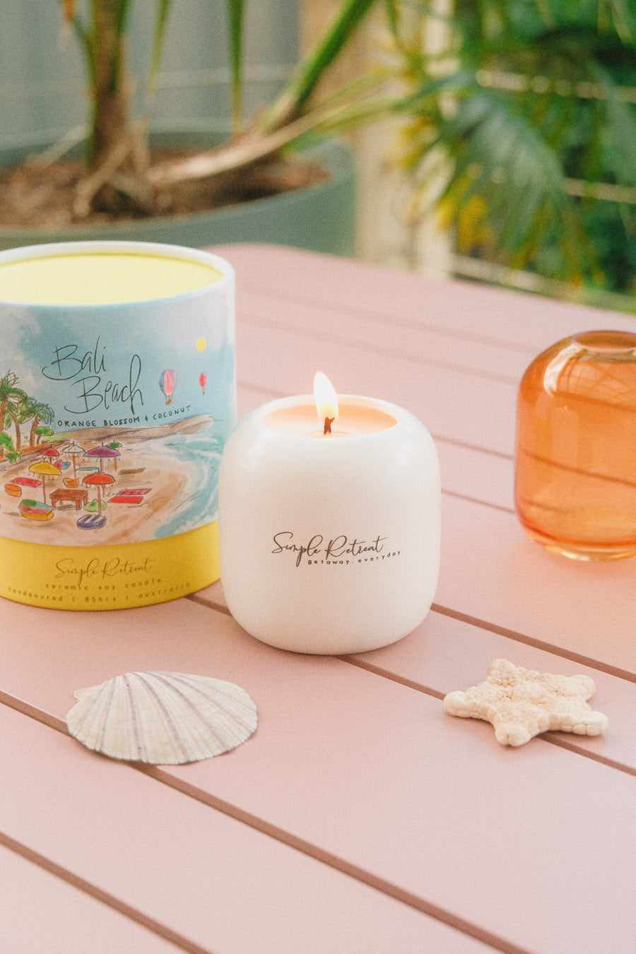 Large Candle | Bali Beach - Orange Blossom & Coconut