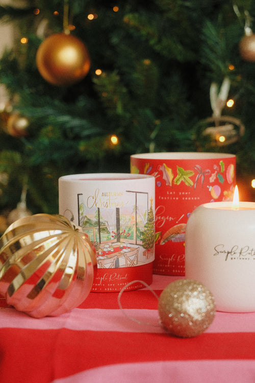 3 x Large Candle Festive Bundle
