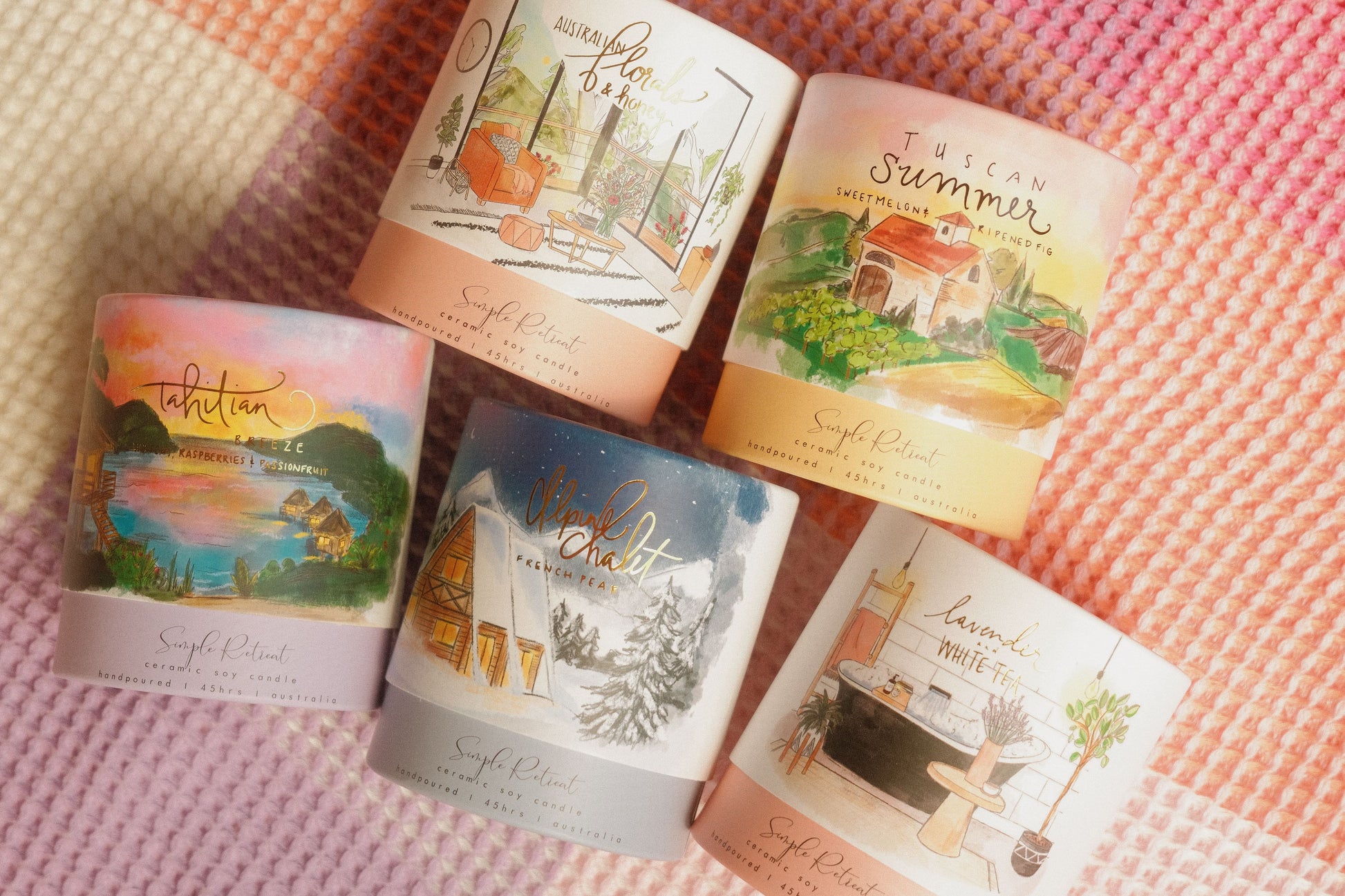 Mix-and-Match 5 x Medium Candles