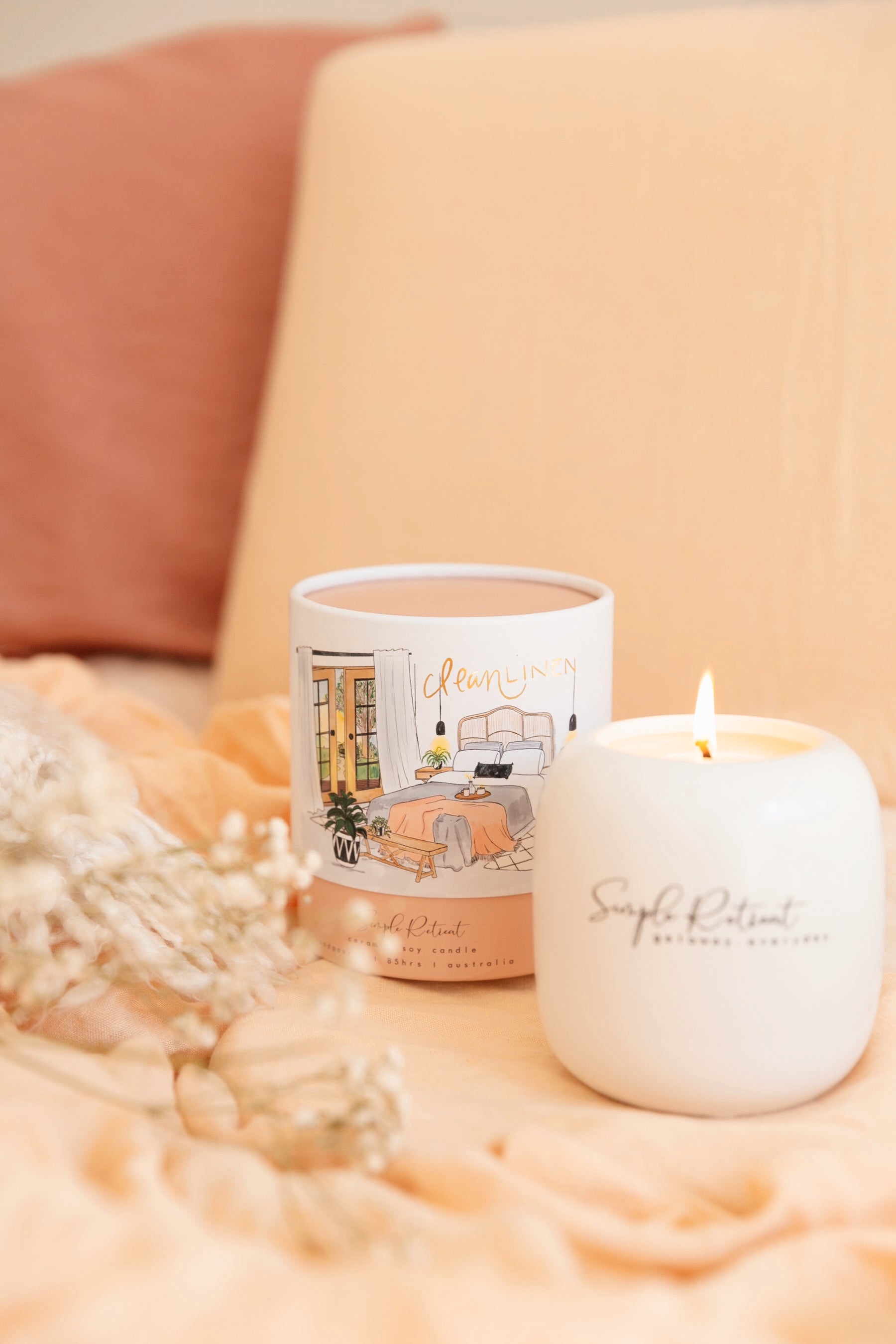 Large Jar | Clean Linen