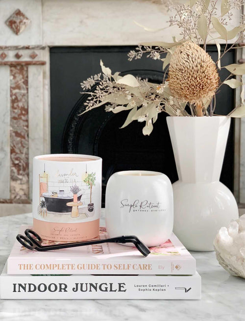 Large Jar | Bathroom - Lavender & White Tea