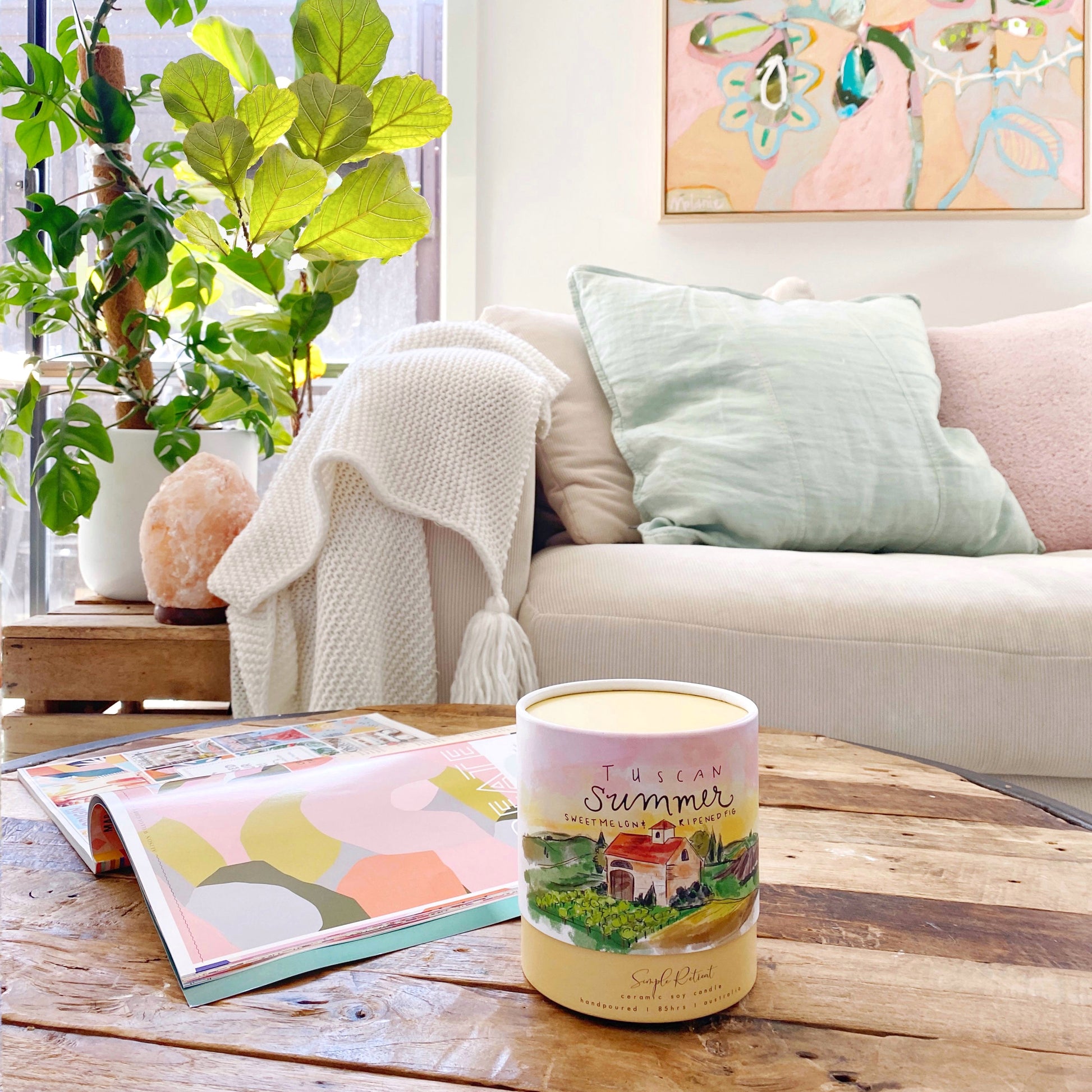 Large Jar | Tuscan Summer – Sweet Melon & Ripened Fig