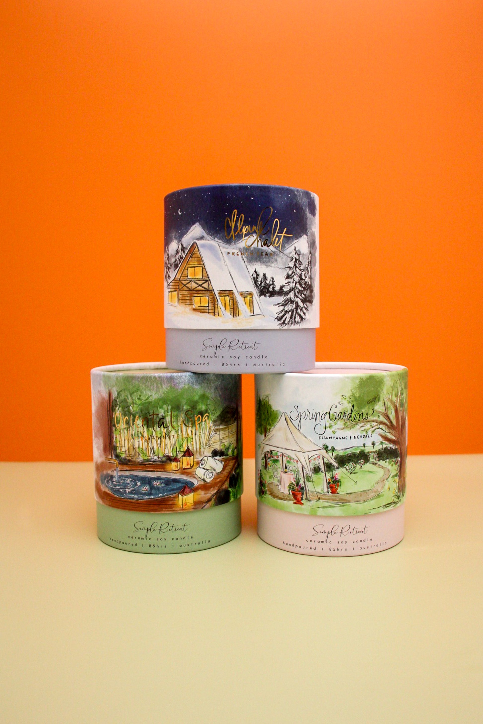 Mix-and-Match 3 x Medium Candles