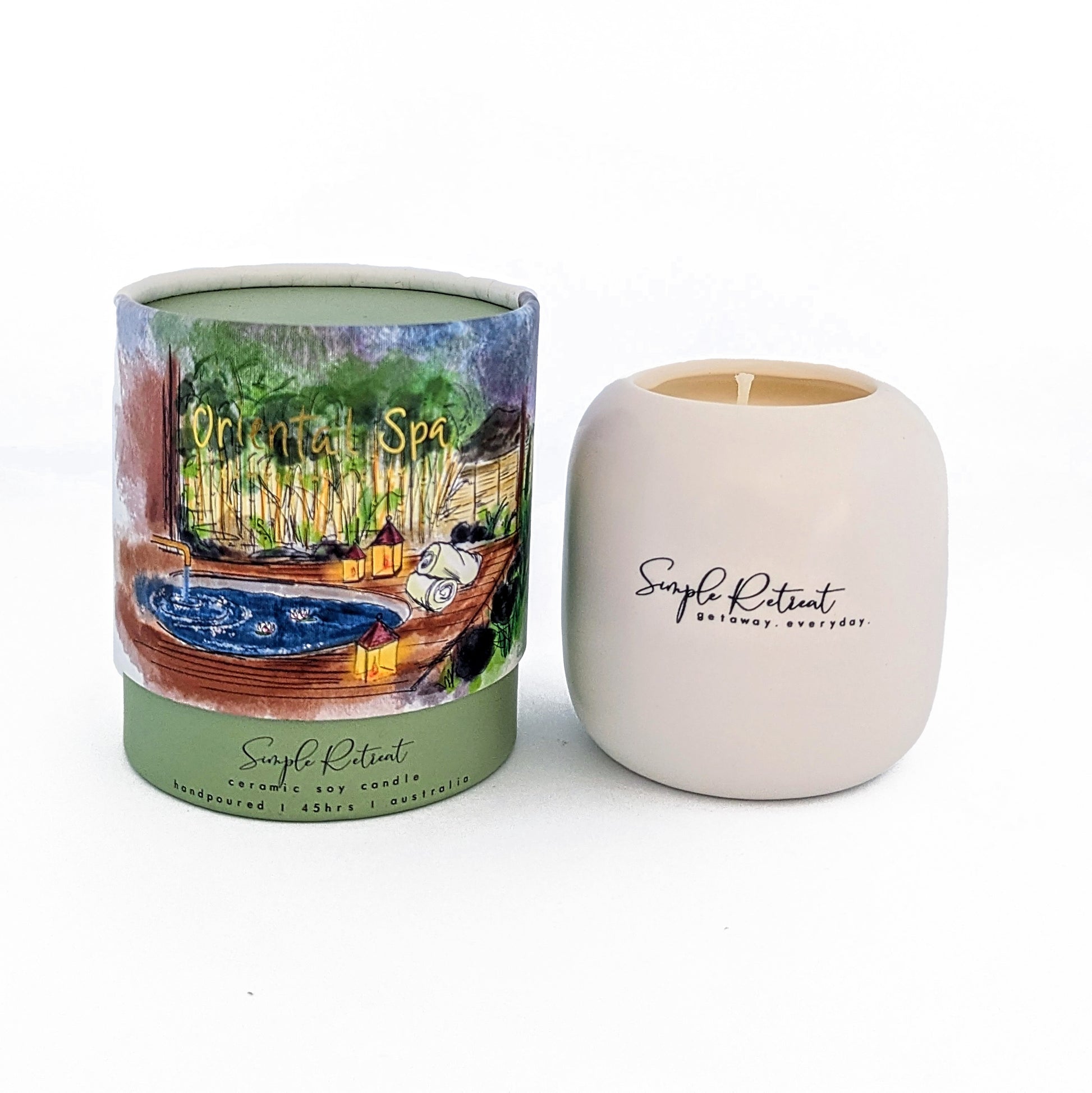 Medium Gift Box | Oriental Spa – Bamboo & White Lily