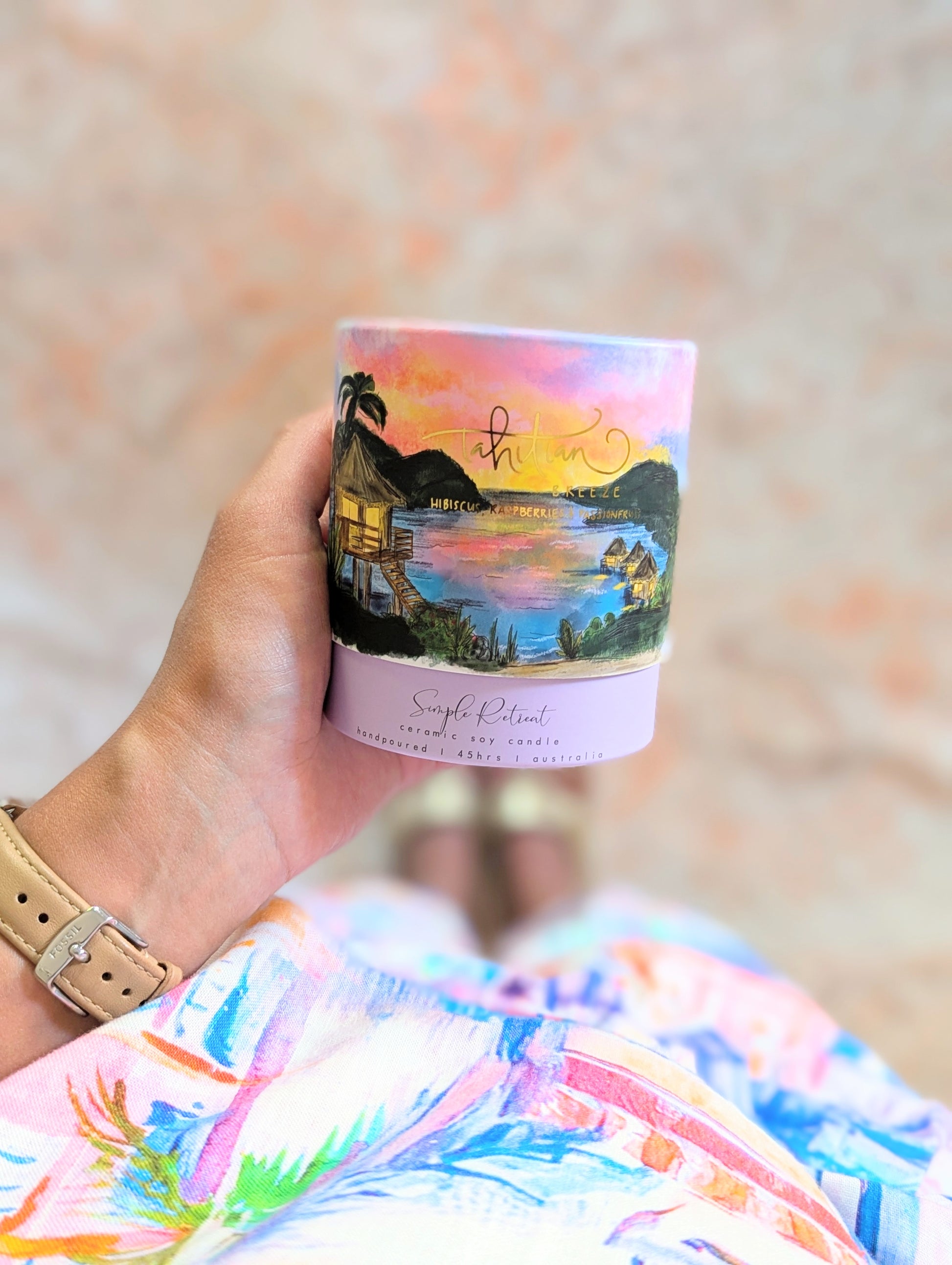 Medium Gift Box | Tahitian Breeze – Hibiscus, Raspberries & Passionfruit