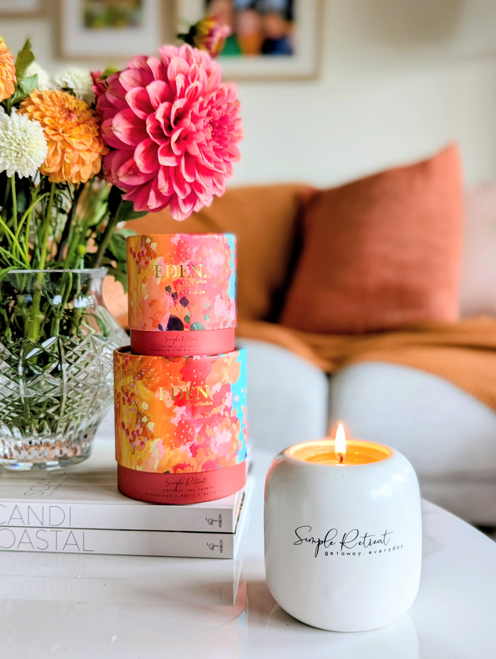 Medium Candle | Tangelo & Geranium