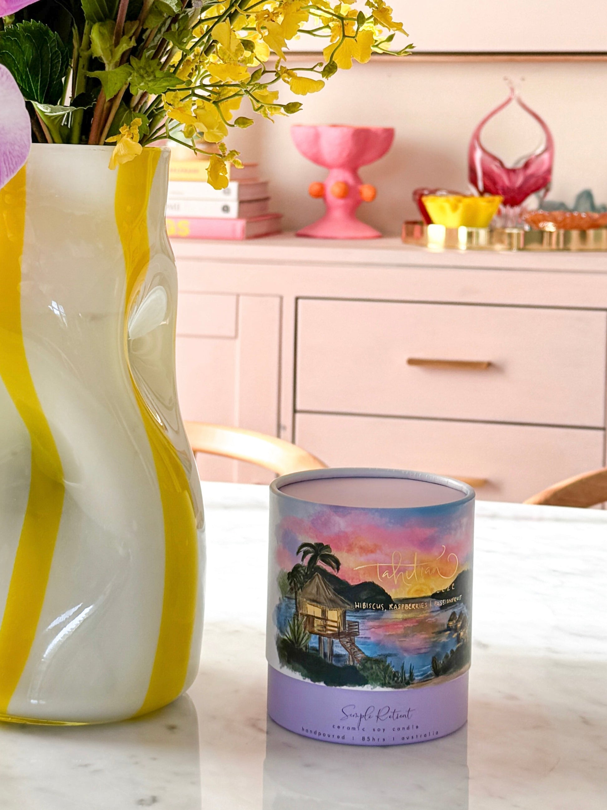 Large Jar | Tahitian Breeze – Hibiscus, Raspberries & Passionfruit