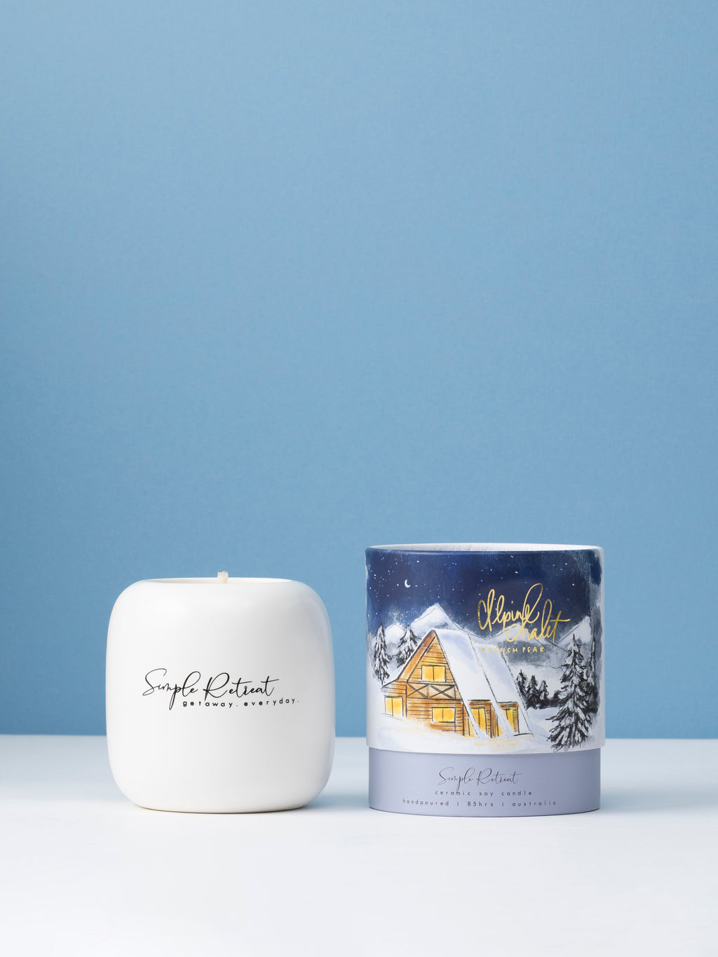 Large Candle | Alpine Chalet - French Pear