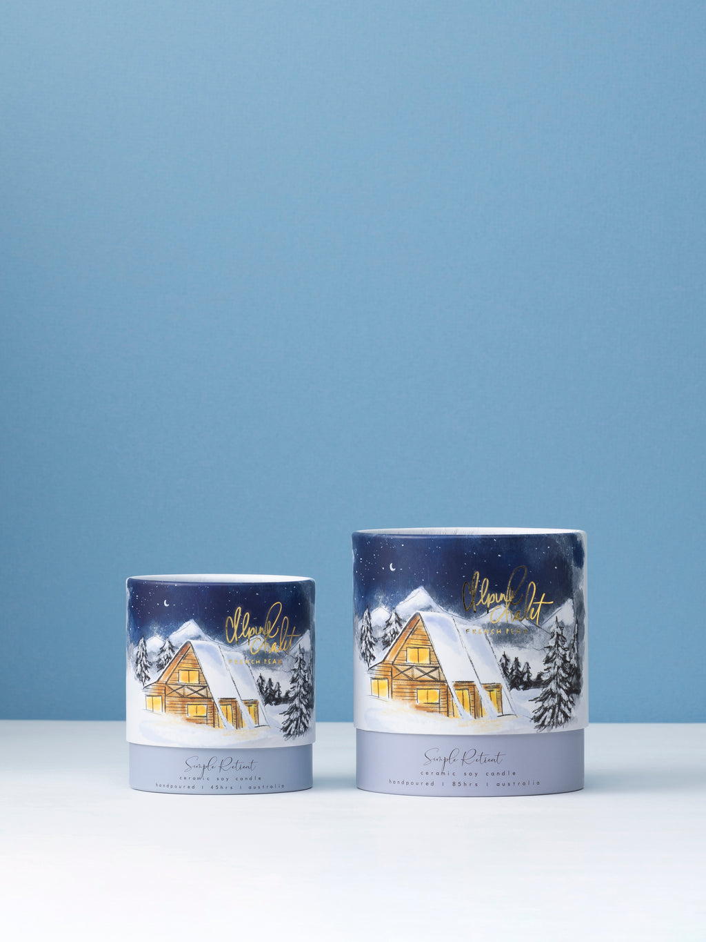 Medium Candle | Alpine Chalet - French Pear