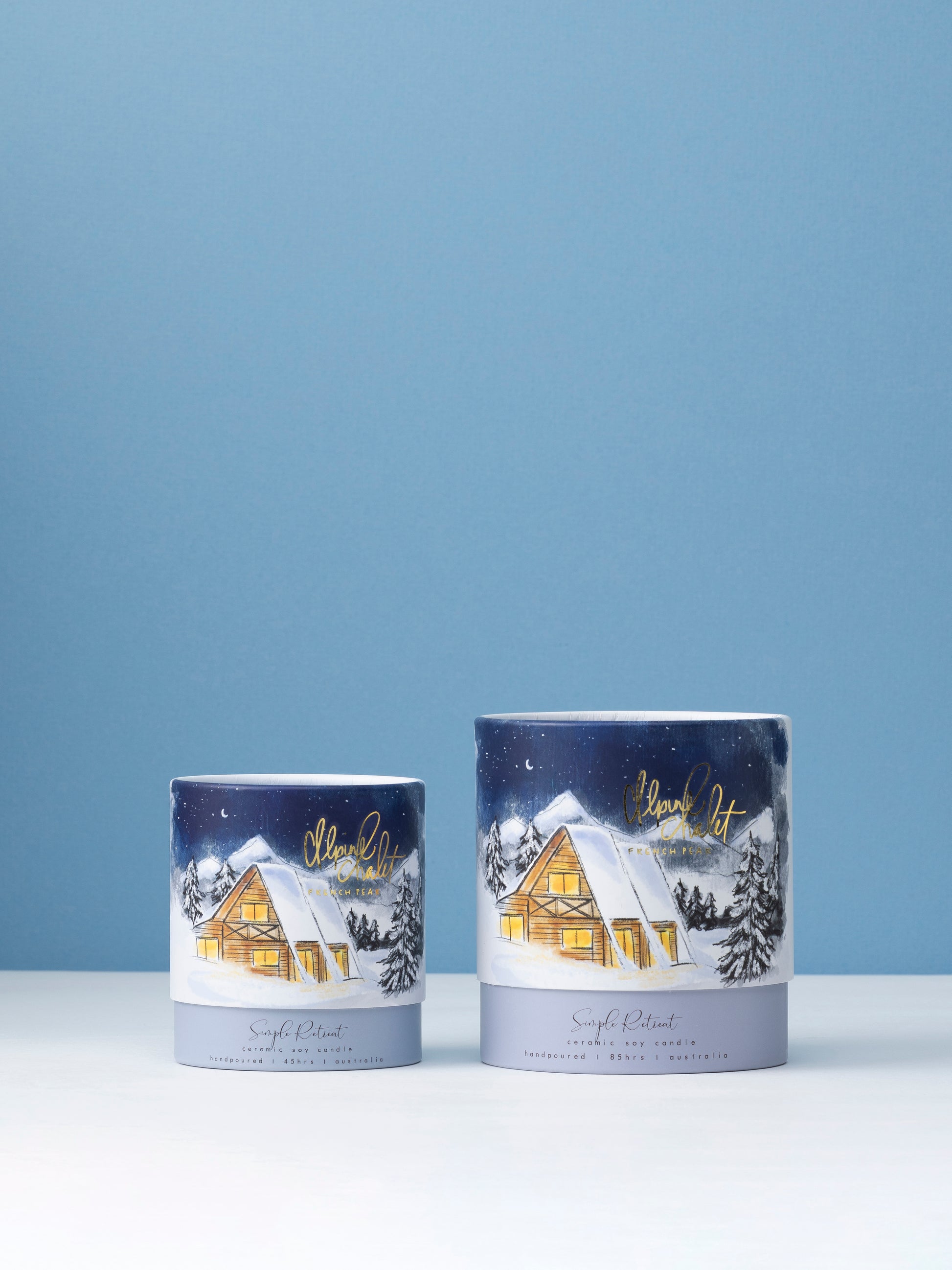 Large Candle | Alpine Chalet - French Pear