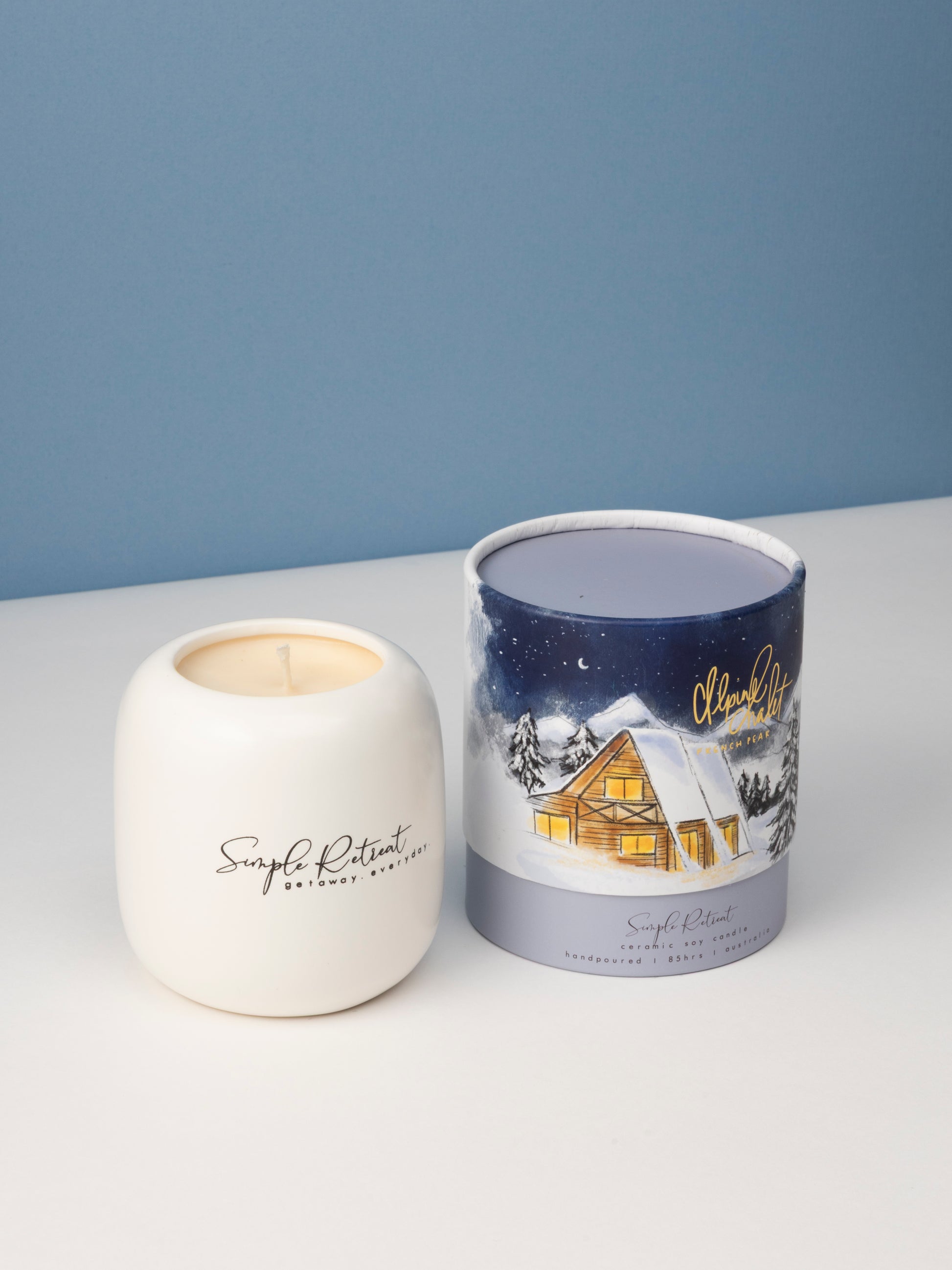 Medium Candle | Alpine Chalet - French Pear