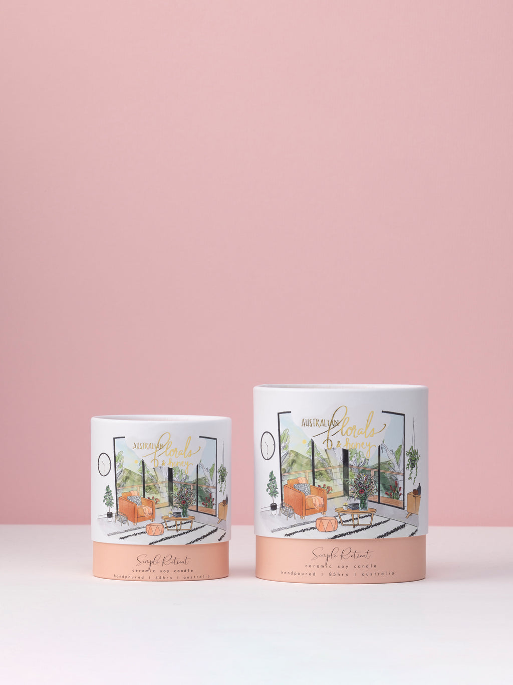 Medium Candle | Australian Florals and Honey