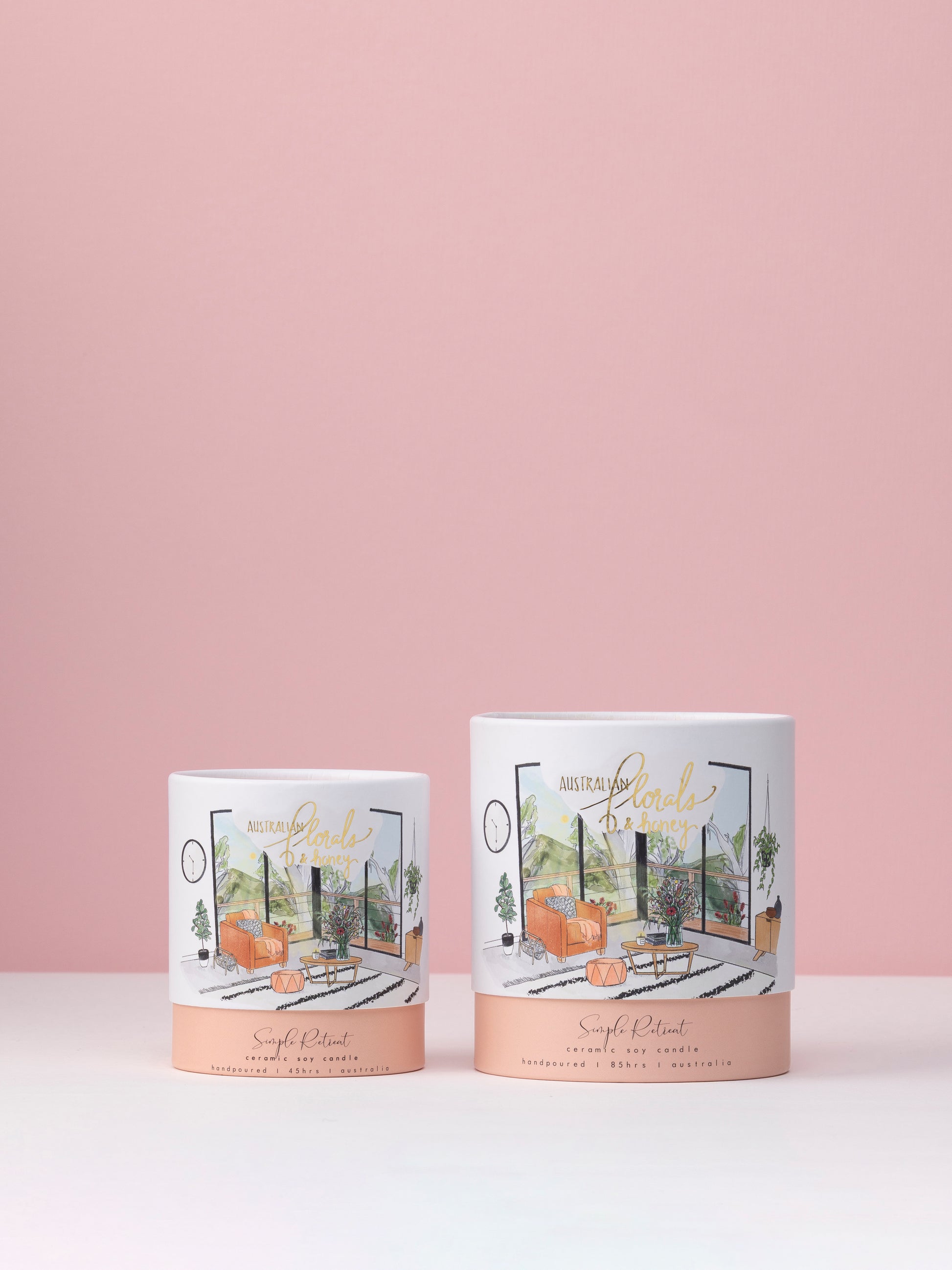 Large Candle | Australian Florals and Honey