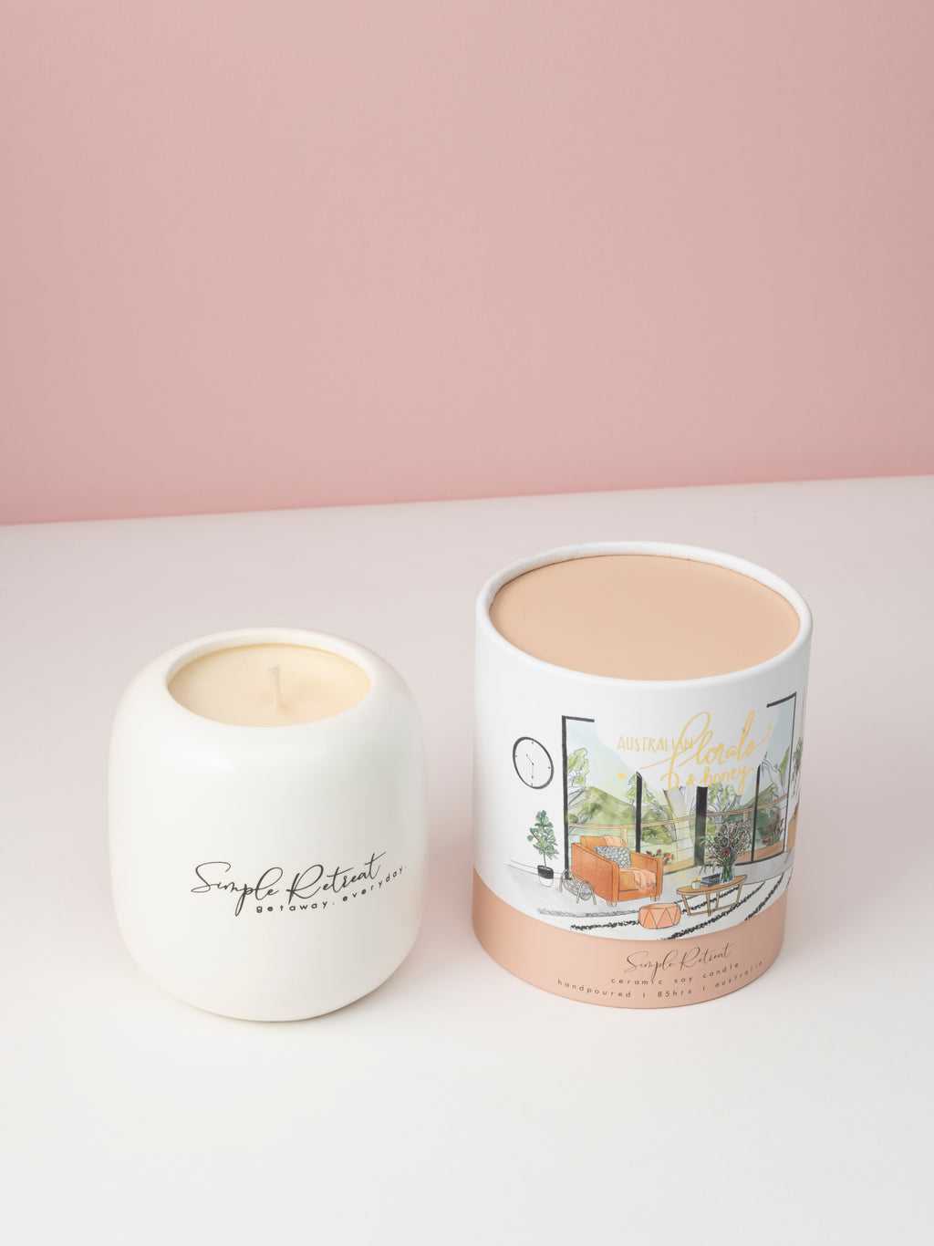 Medium Candle | Australian Florals and Honey