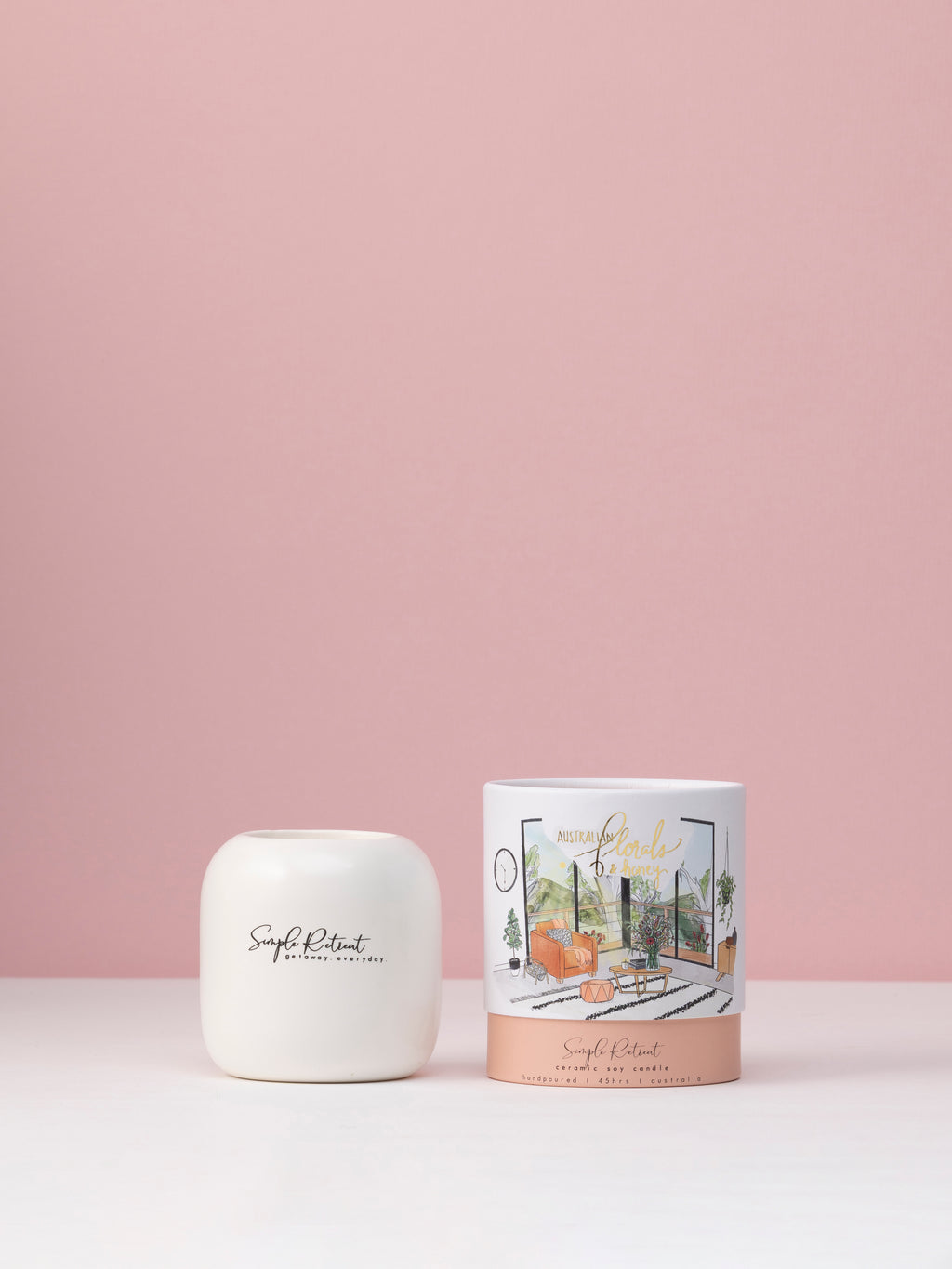 Medium Candle | Australian Florals and Honey
