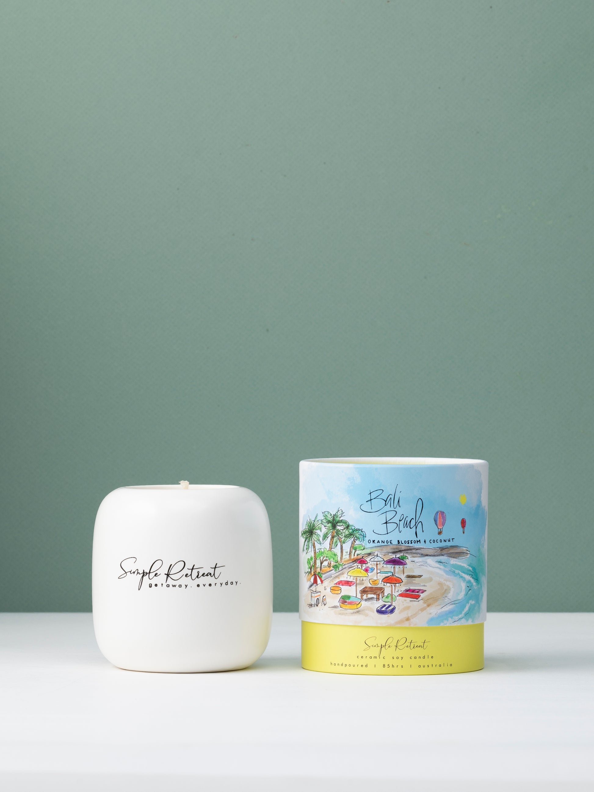 Large Candle | Bali Beach - Orange Blossom & Coconut