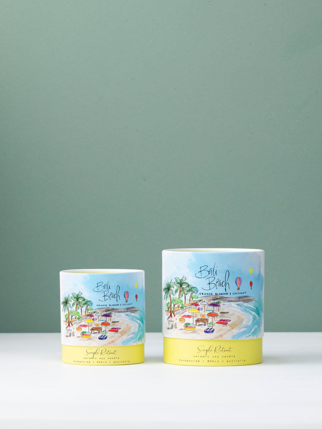Large Candle | Bali Beach - Orange Blossom & Coconut