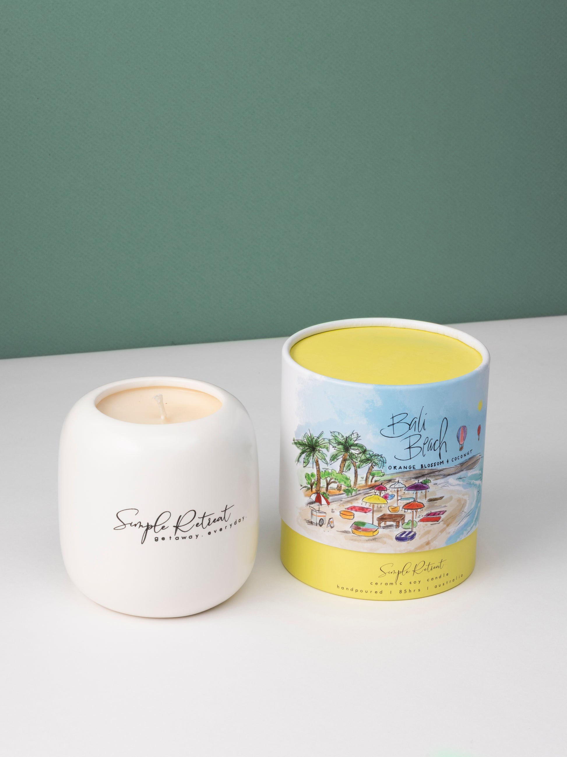 Medium Candle | Bali Beach - Orange Blossom & Coconut