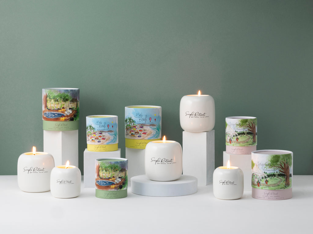 Medium Candle | Spring Gardens - Champagne & Berries