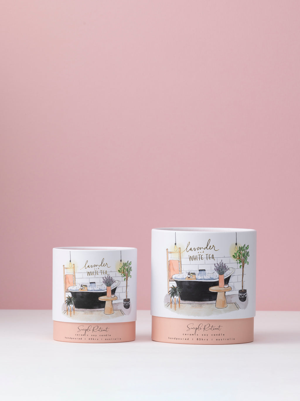Large Candle | Lavender & White Tea