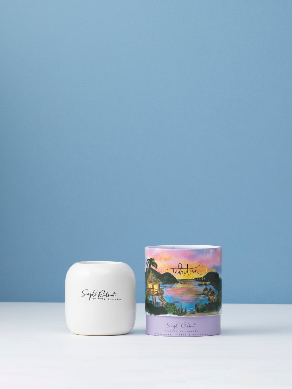 Medium Candle | Tahitian Breeze – Hibiscus, Raspberries & Passionfruit
