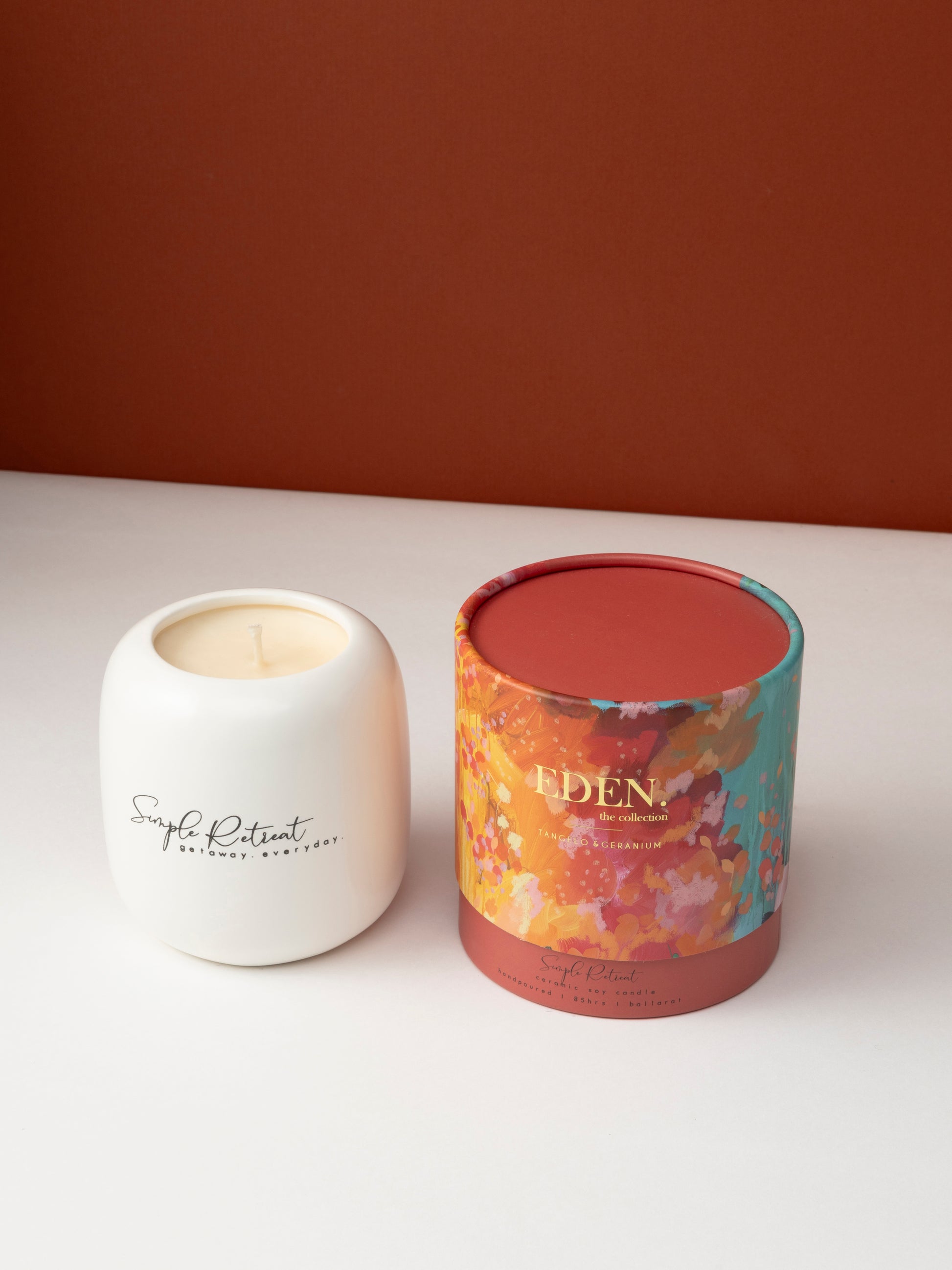 Medium Candle | Tangelo & Geranium