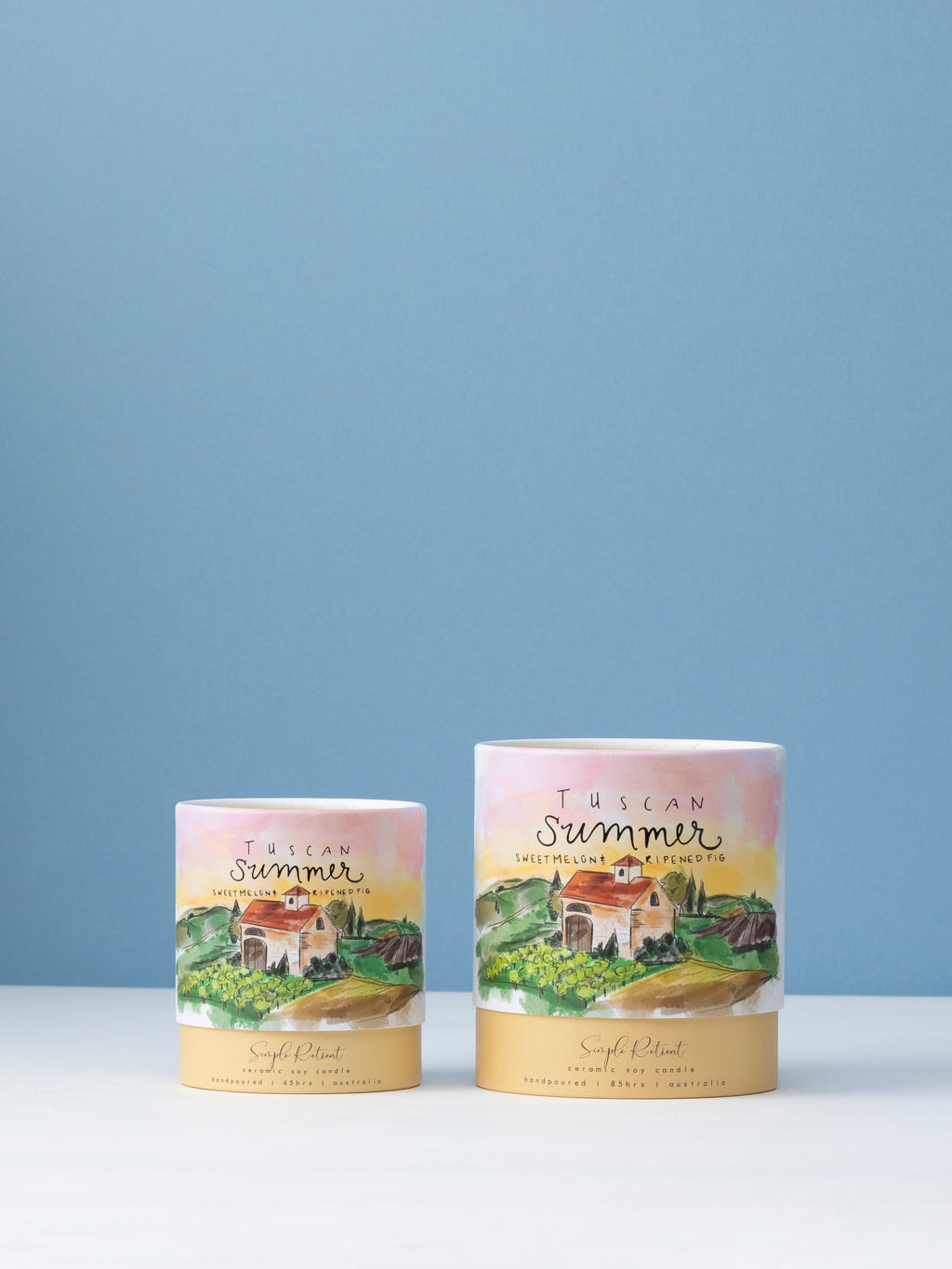Large Candle | Tuscan Summer – Sweet Melon & Ripened Fig