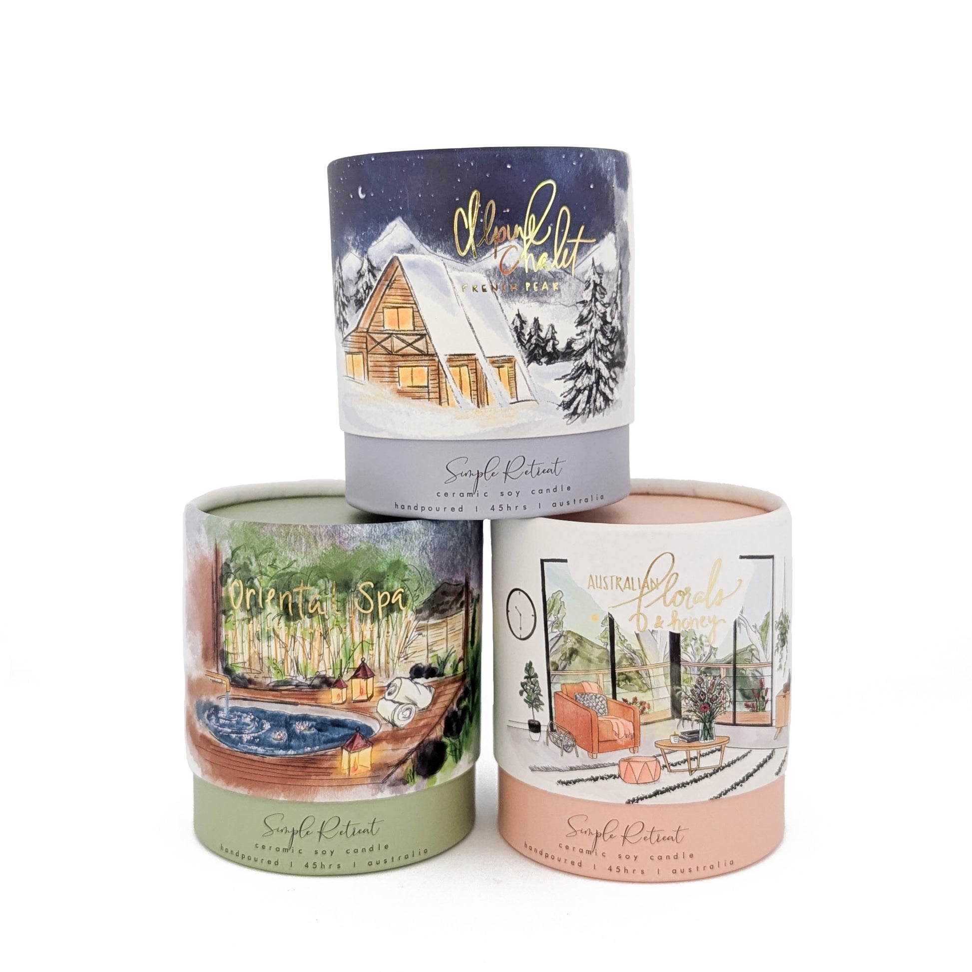 Mix-and-Match 3 x Medium Candles