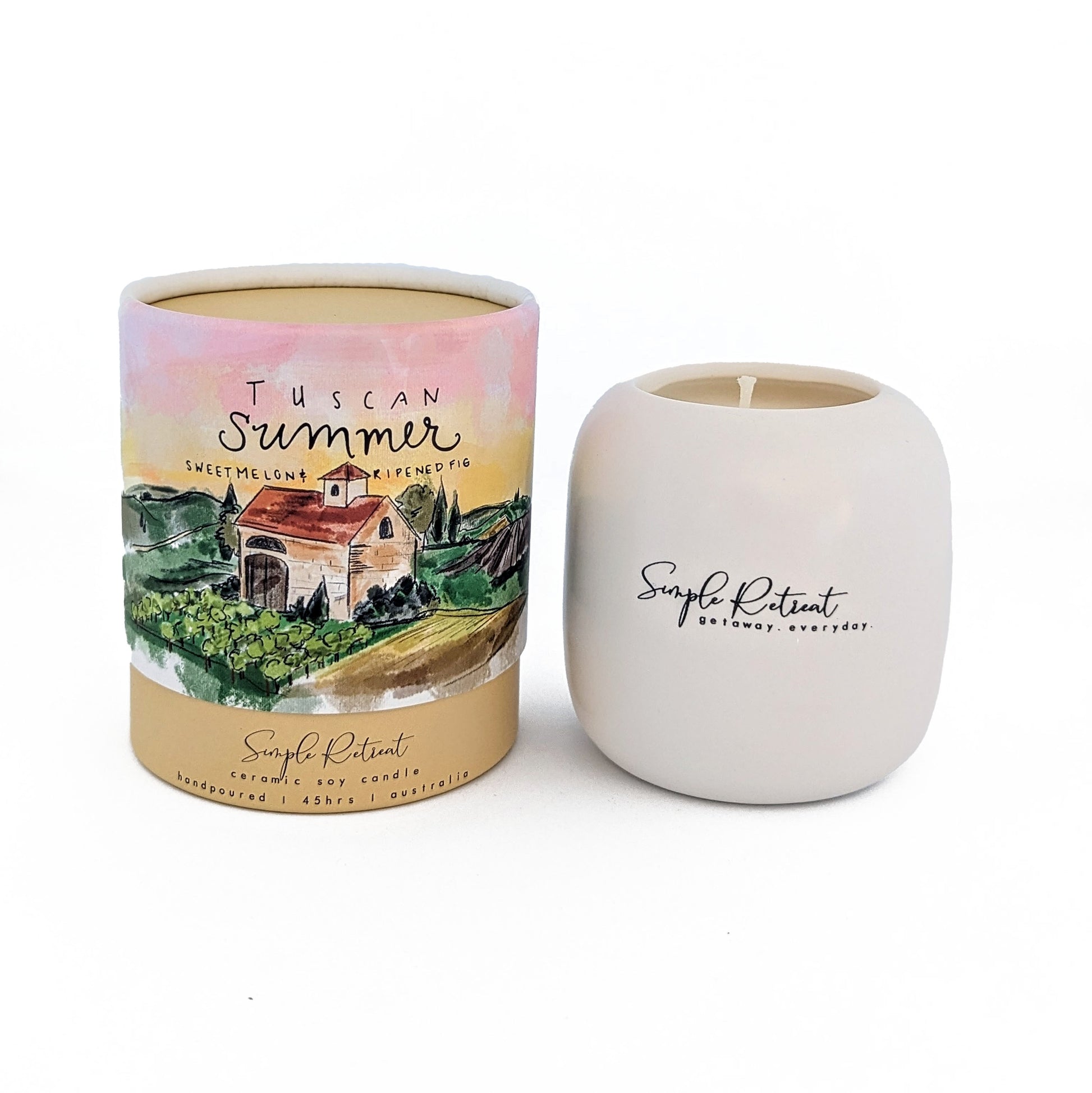 Medium Gift Box | Tuscan Summer – Sweet Melon & Ripened Fig