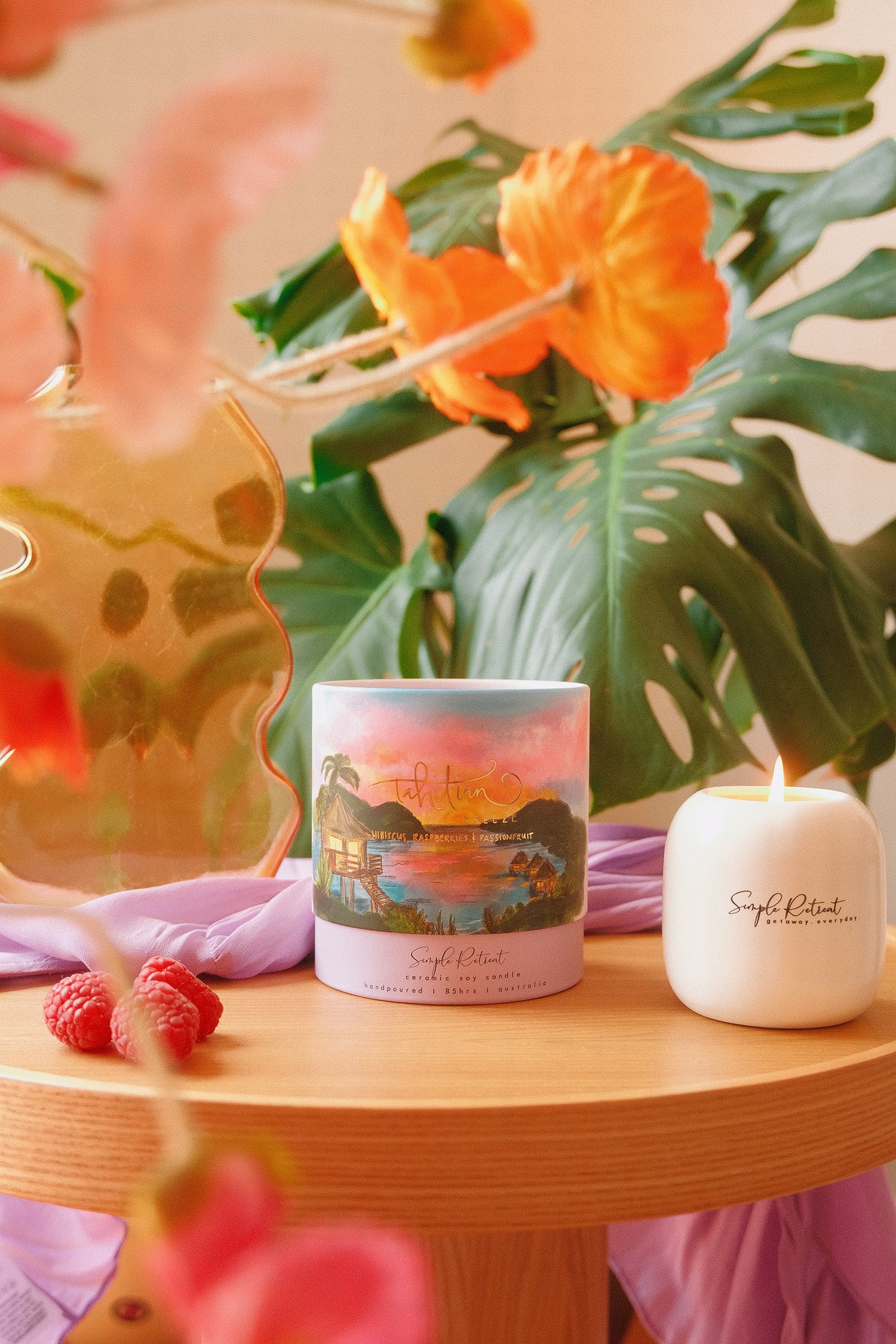 Medium Gift Box | Tahitian Breeze – Hibiscus, Raspberries & Passionfruit