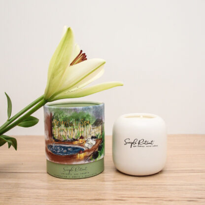 Medium Jar | Oriental Spa - Bamboo & White Lily - Image 5