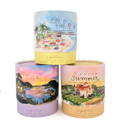 SUMMER Bundle x 3 Large Candles (SAVE $15.00 + FREE SHIPPING!)